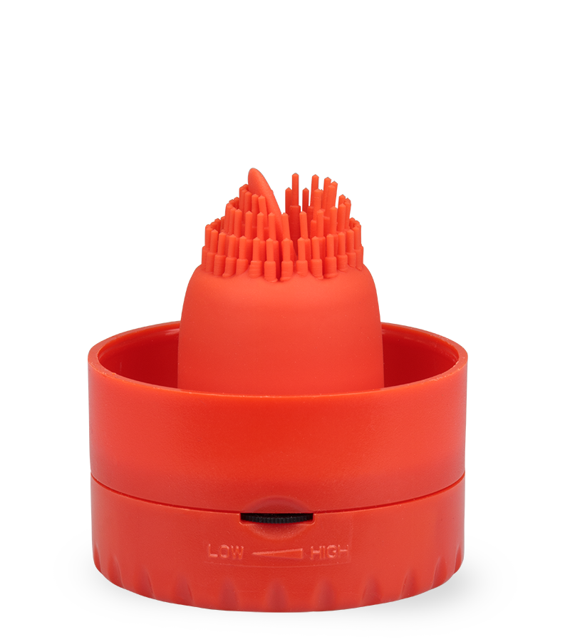 Masturbator mit vibrierender Zunge