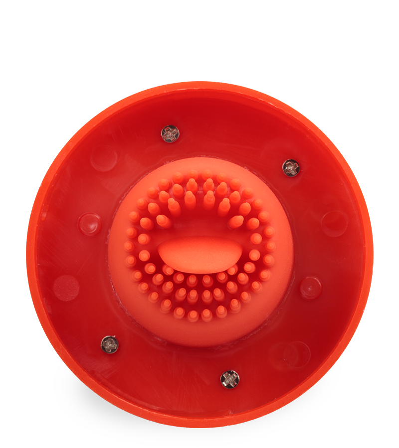 Masturbator mit vibrierender Zunge