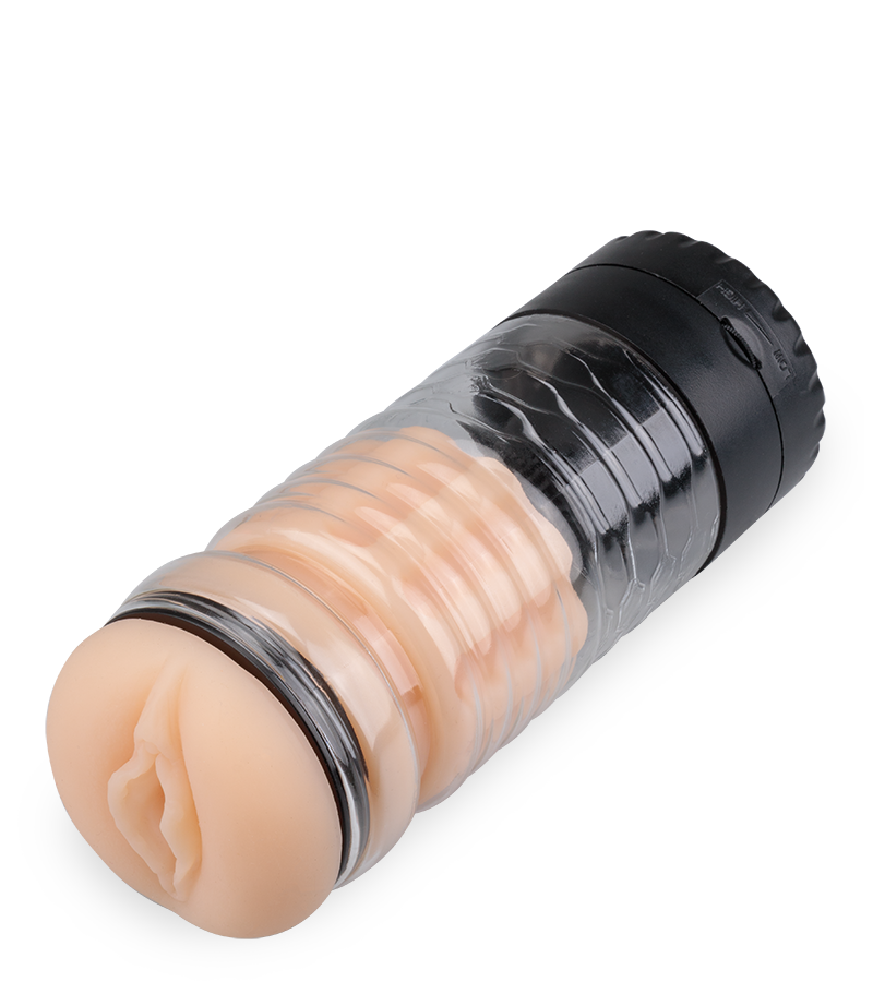 Masturbator mit vibrierender Zunge