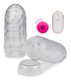 Masturbator mit Vibro-Bullet Overnight