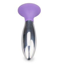 Laden Sie das Bild in den Galerie-Viewer, Metall-Analplug mit Saugfuß 10 cm