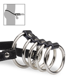 Metall-Peniskäfig mit Taillenriemen