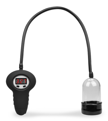 Mini-Penispumpe mit starkem Saugeffekt und LCD-Display