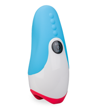 Laden Sie das Bild in den Galerie-Viewer, Mund-Masturbator mit Vibration und Heizung Blue Viper