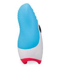 Laden Sie das Bild in den Galerie-Viewer, Mund-Masturbator mit Vibration und Heizung Blue Viper