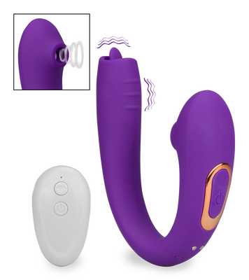 Paarvibrator und Druckwellenstimulator Ades