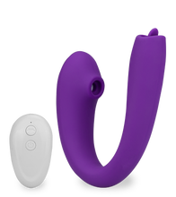 Laden Sie das Bild in den Galerie-Viewer, Paarvibrator und Druckwellenstimulator Ades