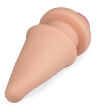 Laden Sie das Bild in den Galerie-Viewer, Penetrierbarer Analplug mit Anus-Öffnung