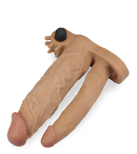 Laden Sie das Bild in den Galerie-Viewer, Penis-Extender mit Analdildo und Klitorisvibrator