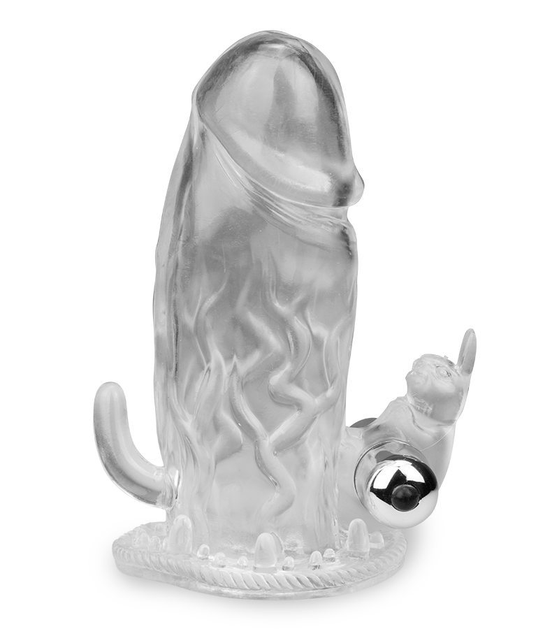 Penishülle Crystal Rabbit
