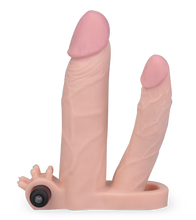 Laden Sie das Bild in den Galerie-Viewer, Penishülle mit Analdildo und Kitzlervibrator