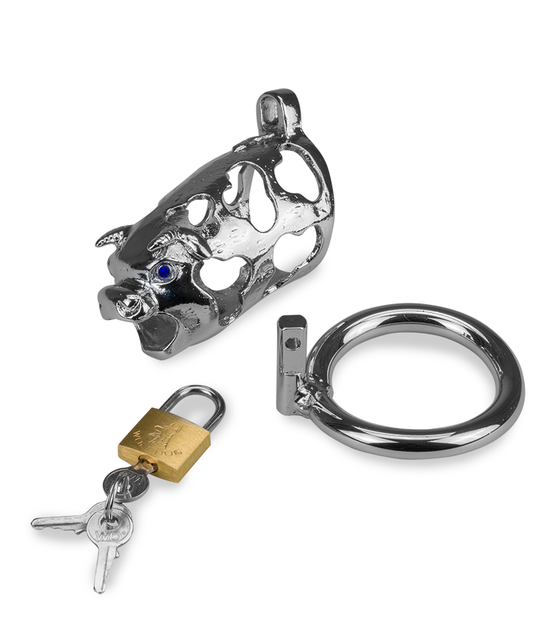 Peniskäfig im Design der chinesischen Astrologie Büffel