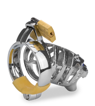 Laden Sie das Bild in den Galerie-Viewer, Peniskäfig im Design der chinesischen Astrologie Tiger