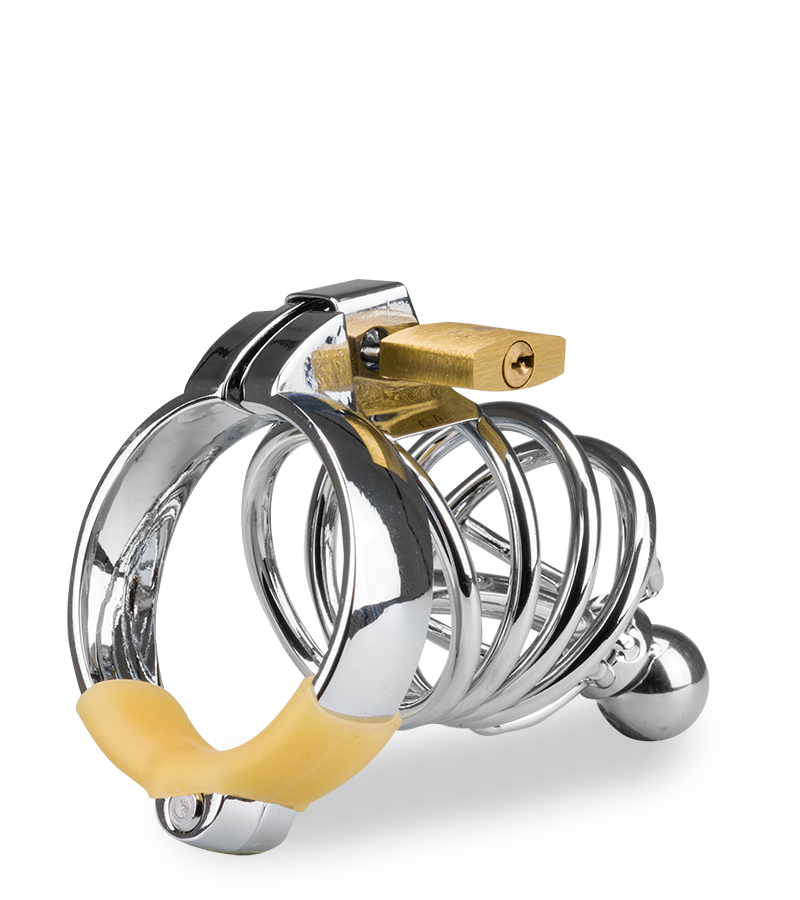 Peniskäfig mit Harnröhrenplug Alcatraz