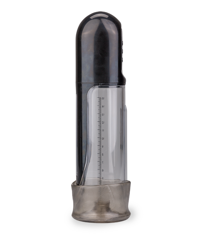 Penispumpen-Masturbator mit 3 Cockringen