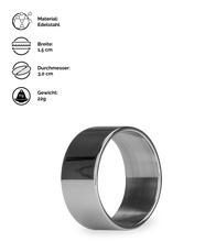 Laden Sie das Bild in den Galerie-Viewer, Penisring aus Edelstahl BigBoss