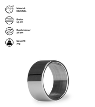 Laden Sie das Bild in den Galerie-Viewer, Penisring aus Edelstahl BigBoss