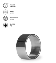 Laden Sie das Bild in den Galerie-Viewer, Penisring aus Edelstahl BigBoss