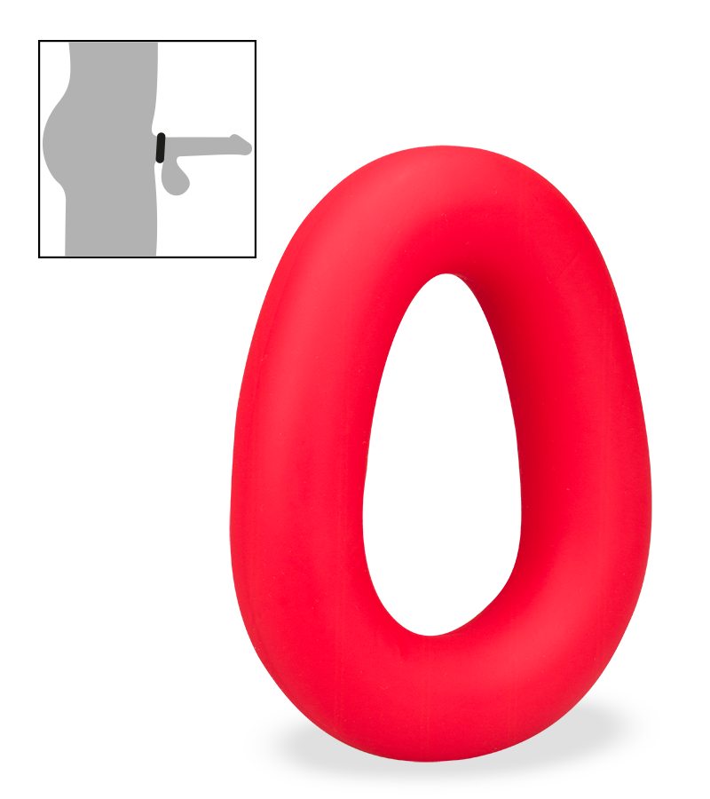 Penisring aus medizinischem Silikon Woafa