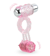 Laden Sie das Bild in den Galerie-Viewer, Penisring mit 2 Vibro-Bullets