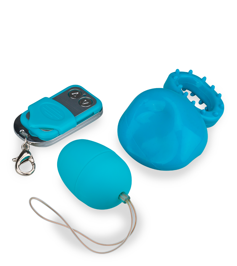 Penisring mit ferngesteuertem Vibro-Bullet