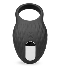 Laden Sie das Bild in den Galerie-Viewer, Penisring mit Vibration und Rillenstruktur 7 Modi