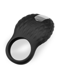Laden Sie das Bild in den Galerie-Viewer, Penisring mit Vibration und Rillenstruktur 7 Modi