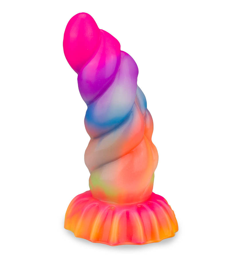 Phosphoreszierender Alien-Dildo mit Saugnapf Maltor