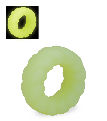 Phosphoreszierender Cockring aus medizinischem Silikon Road Trip