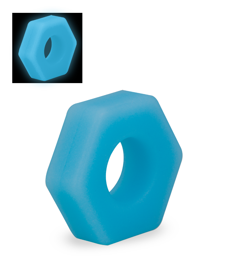 Phosphoreszierender Cockring aus medizinischem Silikon Walt