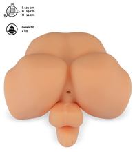 Laden Sie das Bild in den Galerie-Viewer, Po-Masturbator mit Anus und weichem Penis