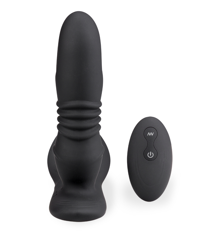 Prostata-Massagegerät mit Vibrations- und Stoßfunktion und Hoden-Massager Paris