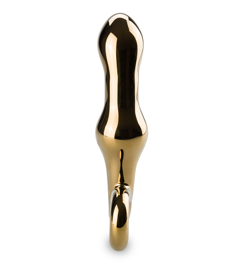 Prostataplug aus Glas Gold Master
