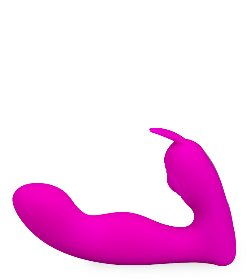 Pulsierender und vibrierender Klitoris- und G-Punkt-Stimulator