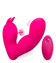 Laden Sie das Bild in den Galerie-Viewer, Pulsierender und vibrierender Klitoris- und G-Punkt-Stimulator