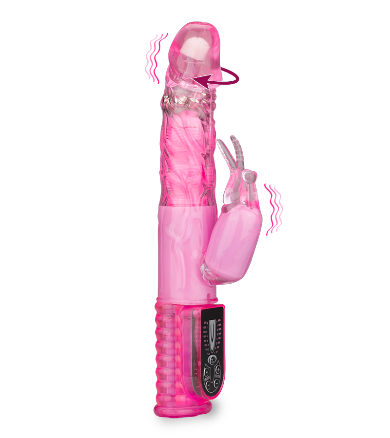 Rabbit-Vibrator in XL-Größe