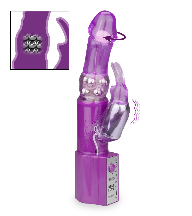 Rabbit-Vibrator Magic Beads