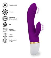 Laden Sie das Bild in den Galerie-Viewer, Rabbit-Vibrator Malo