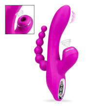 Laden Sie das Bild in den Galerie-Viewer, Rabbit-Vibrator mit Dreifach-Stimulation Abel