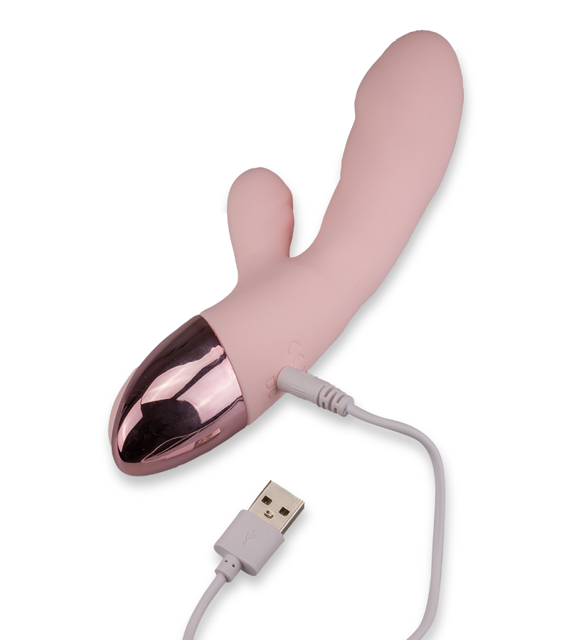 Rabbit-Vibrator mit Heizfunktion Divine