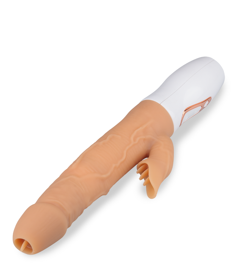 Rabbit-Vibrator mit Heizfunktion und 7 Modi Satisfaction