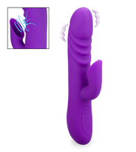 Laden Sie das Bild in den Galerie-Viewer, Rabbit-Vibrator mit Klitoris-Sauger Sucky