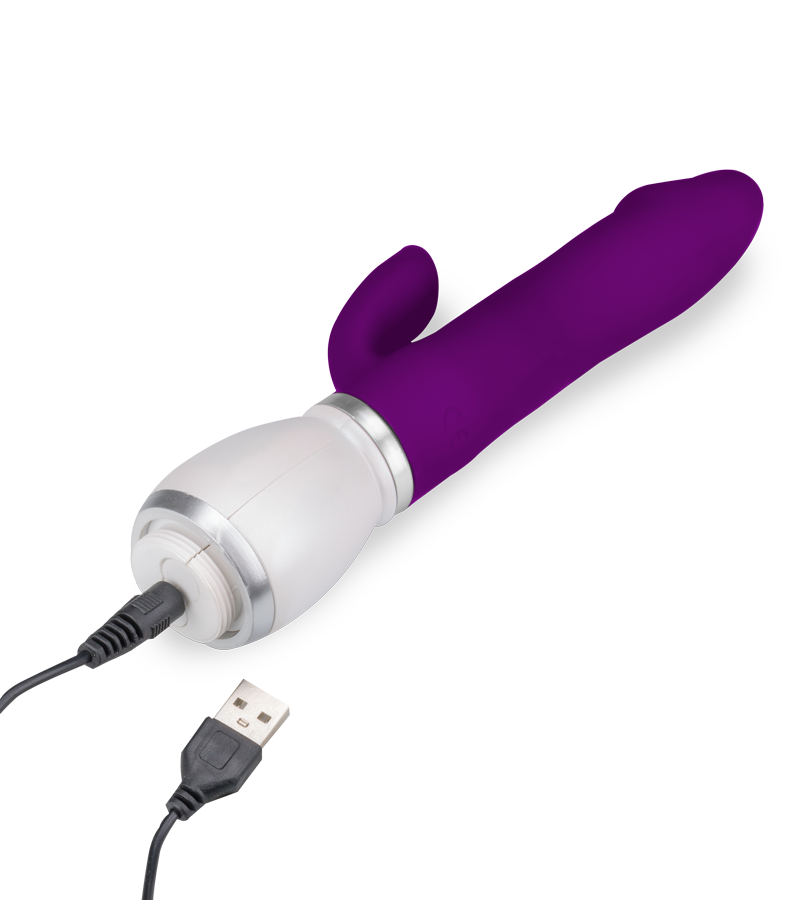 Rabbit-Vibrator mit Rotation Viva