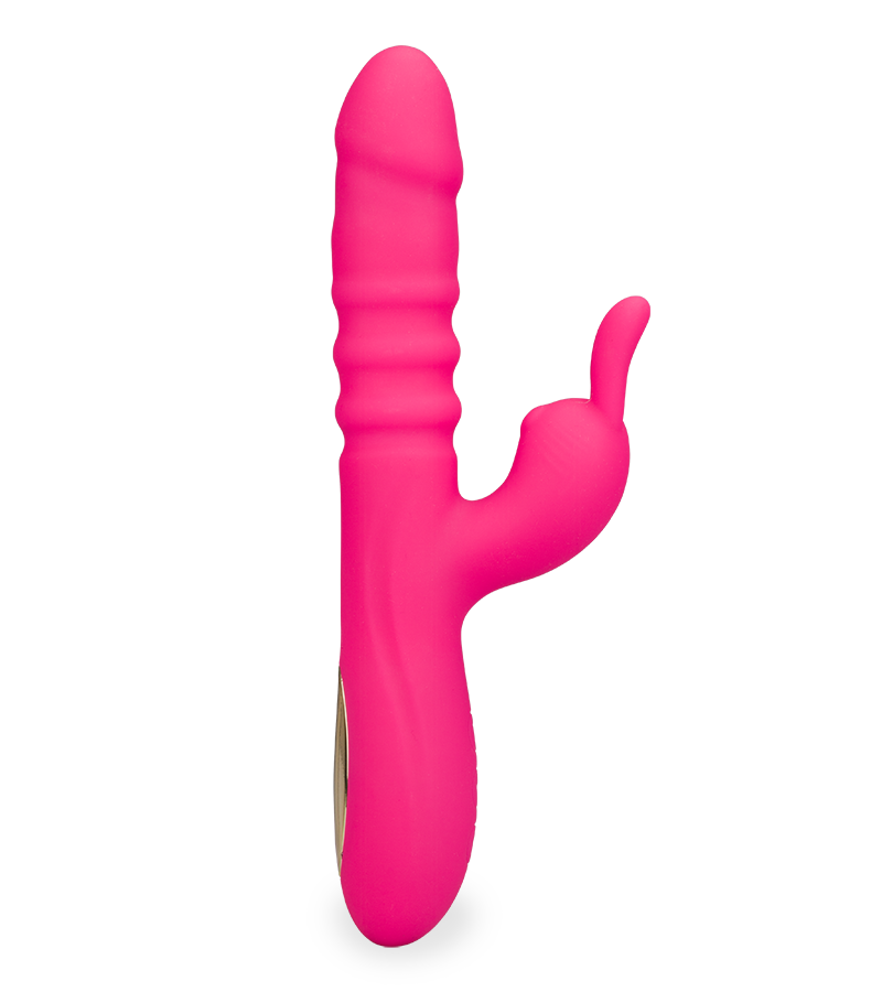 Rabbit-Vibrator mit Stoßfunktion Love Zone