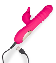 Laden Sie das Bild in den Galerie-Viewer, Rabbit-Vibrator mit Stoßfunktion Love Zone