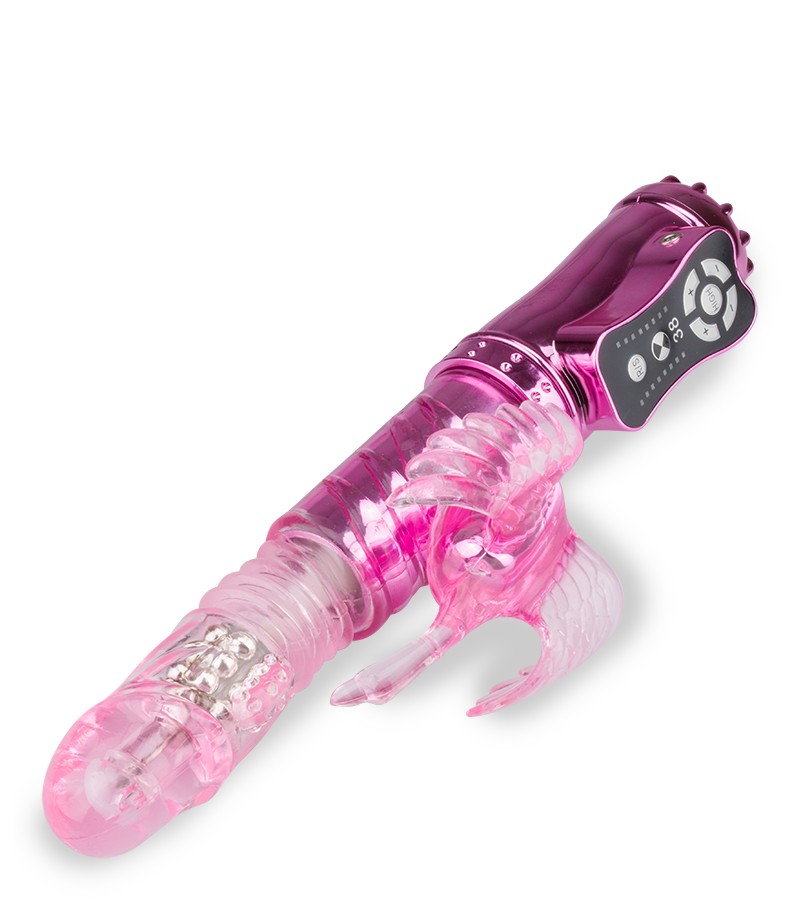 Rabbit-Vibrator mit Stoßfunktion Swan