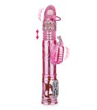 Rabbit-Vibrator XXL Deluxe mit USB und Stoßfunktion