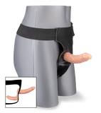 Realistischer Doppel-Umschnalldildo Union