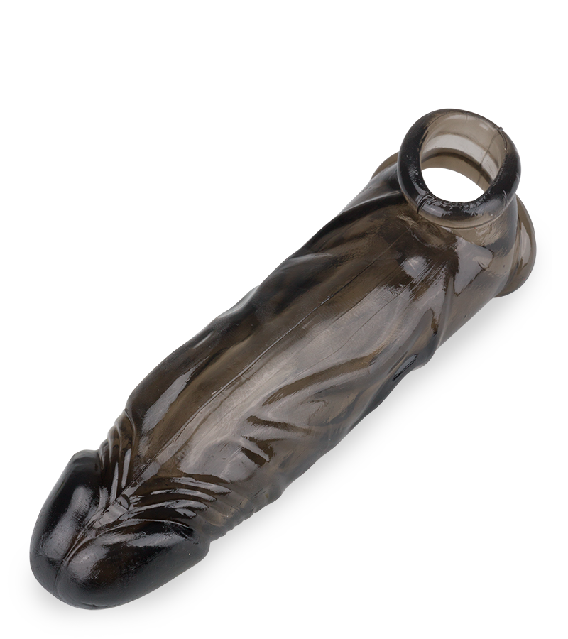 Realistischer Penis-Extender mit Hodenschlaufe