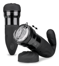 Laden Sie das Bild in den Galerie-Viewer, Rotationsmasturbator mit Stoßbewegung und 2 Stufen